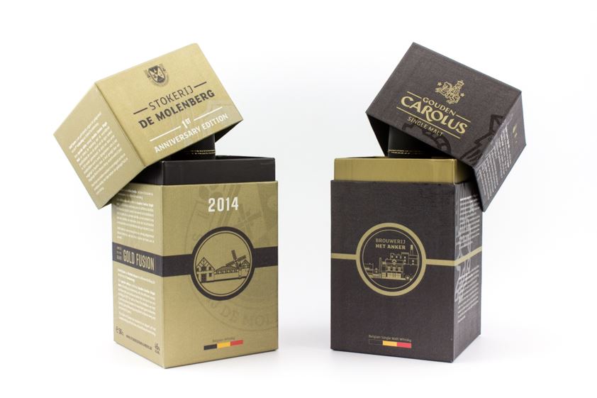 Bedrukte kartonnen dozen