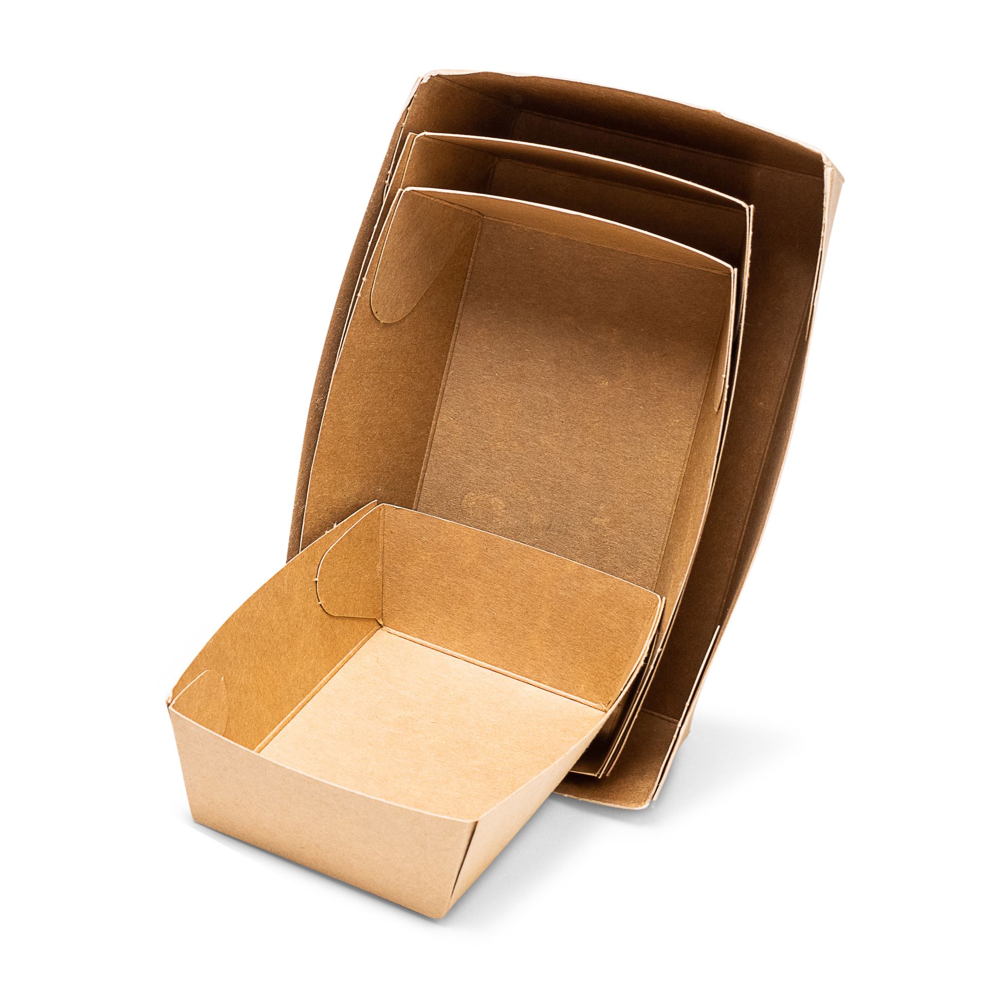 kartonnen conisch snack bakje